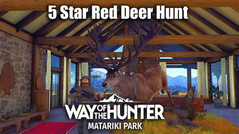 Way Of The Hunter 5 Star Red Deer Hunt At Matariki Park New Zealand