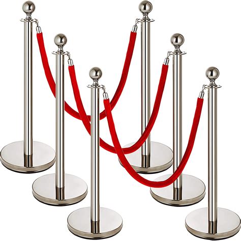 6 Crowd Control Stanchions - Atlanta Photo Booth Rentals | Atlanta Events Booth | PopnPixels