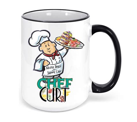 Personalized Chef Mug Funny Chef Mug Custom Ceramic Coffee Mug For