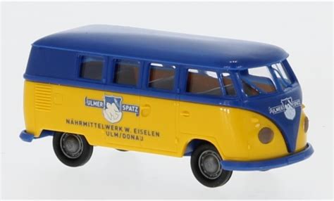 Modellautos Volkswagen T1 1 87 Brekina B Kombi Ulmer Spatz 1960