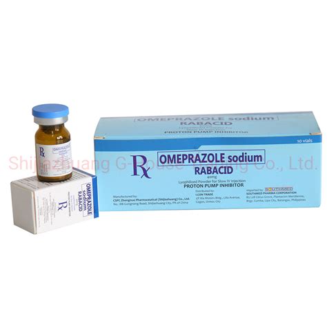 Omeprazole Sodium For Injection Western Medicine China Omeprazole And