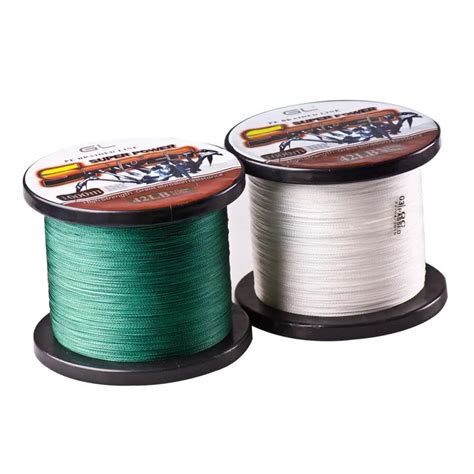 Multifilament PE Braid Fishing Line 1000m 4 Stands Super Strong Braided