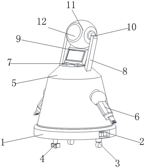 一种公共服务机器人的制作方法