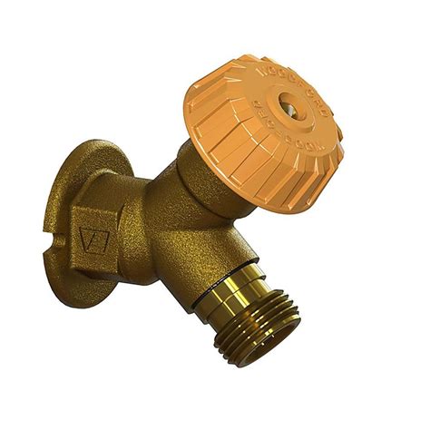 Woodford 3 4 In X Fpt Mild Climate Brass Wall Hydrant 21p3 4 Br The Home Depot