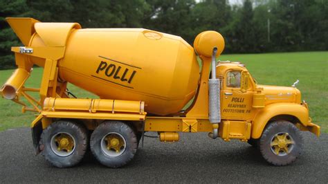 Mack Cement Mixer Model Trucks Big Rigs And Heavy Equipment Model