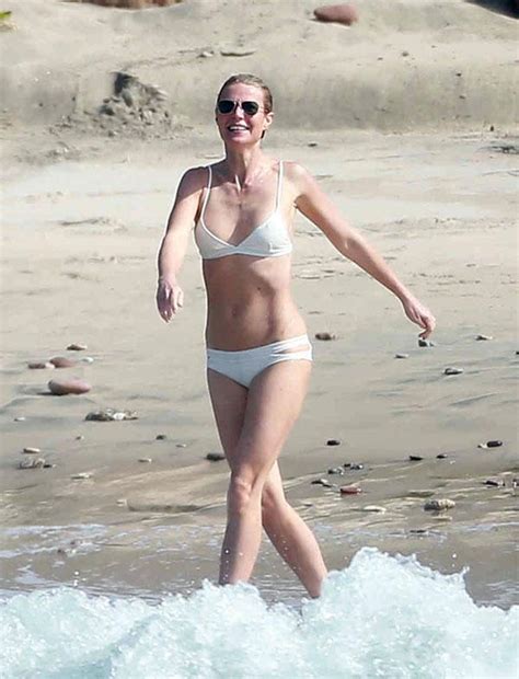 Gwyneth Paltrow Shows Off Her Toned Beach Body With Shirtless Boyfriend