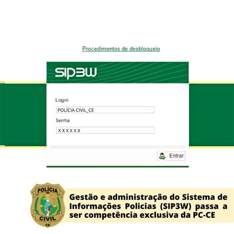 Sistema de Informações Policiais passa a ter gestão e administração