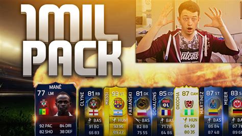 FIFA 15 THE 1 MILLION COIN PACK FIFA 15 TOTS Pack Opening SOO