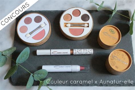 Couleur Caramel Du Maquillage Bio De Qualit Aunatur Elle