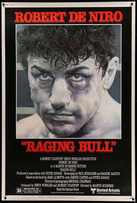 Raging Bull Movie Poster 1980 40x60