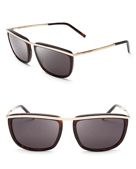 Saint Laurent Square Sunglasses | Bloomingdale's