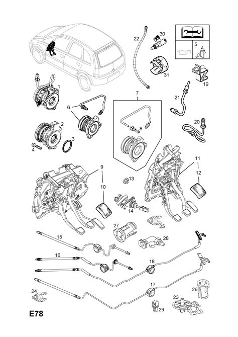 Opel Meriva A Clutch Slave Cylinder Epc Online Webautocats