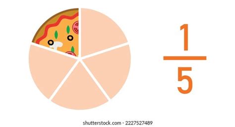 Fraction Circle Fifths Clipart