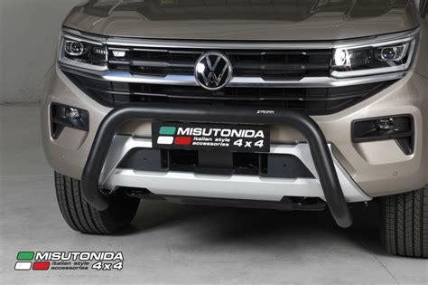 Bull Bar Misutonida 76 Mm CRNI MAT WV Amarok 2023 Padiss