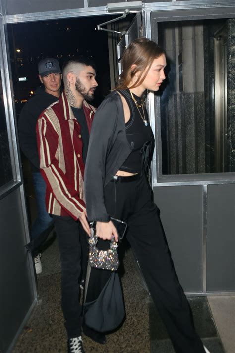 GIGI HADID and Zayn Malik Celebrates His 27th Birthday in New York 01 ...