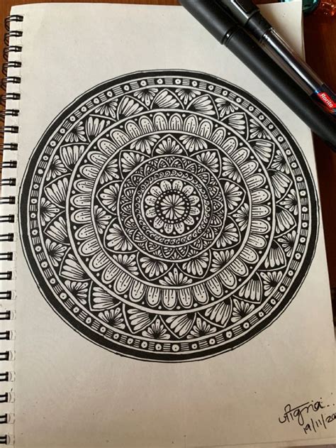 Mandala Mandalaart Mandalaartwork Circlemandala Jignasmandalaart Inspiredart Mandala Art