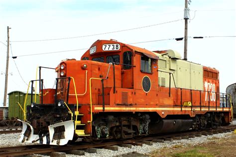 Illinois Central Gulf 7738 This Locomotive Was Seen At Th Flickr