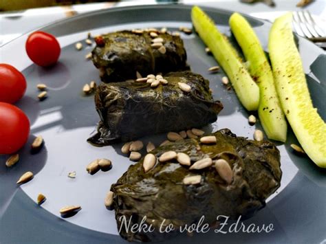 Ječmene sarmice od zelja Ethnic recipes Food Grape leaves