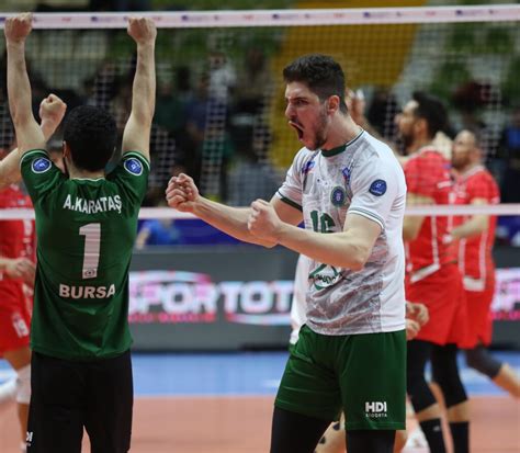 Bursa Dan Play Off Yolunda Net Galibiyet Voleybolunsesi