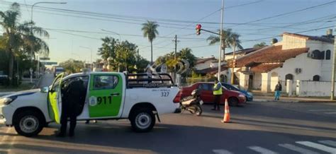 Peatón fue hospitalizado tras ser embestido por un motociclista