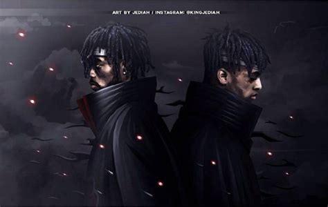 Itachi and Sasuke (lil uzi vert and x by RejectionIsEternal on DeviantArt