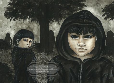 Black Eyed Kids by MysticFaeFantasyArt on DeviantArt