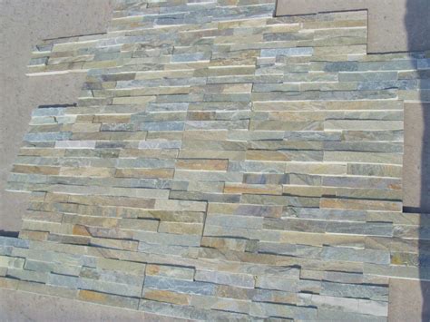 Parement Mural Int Rieur Ext Rieur Indy Quartzite Gris Beige X