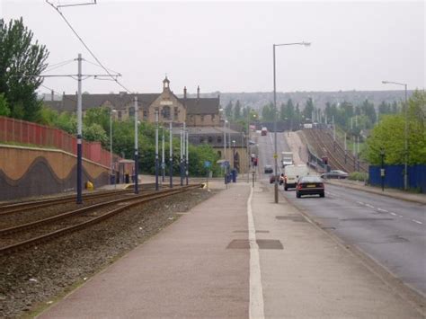 Picture Of Sheffield Supertram Route At Near Woodbourn Road TheTrams