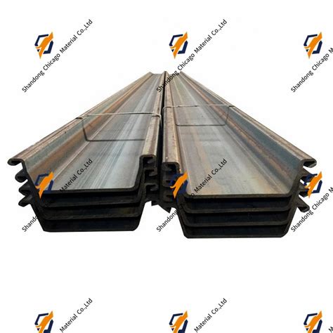 Factory Supply Sy Sy Hot Rolled U Type Steel Sheet Pile Type Type Type Larssen Steel
