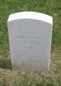 William John Fischer 1914 1992 Find A Grave Memorial