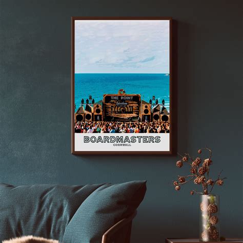 Boardmasters Festival Poster Etsy