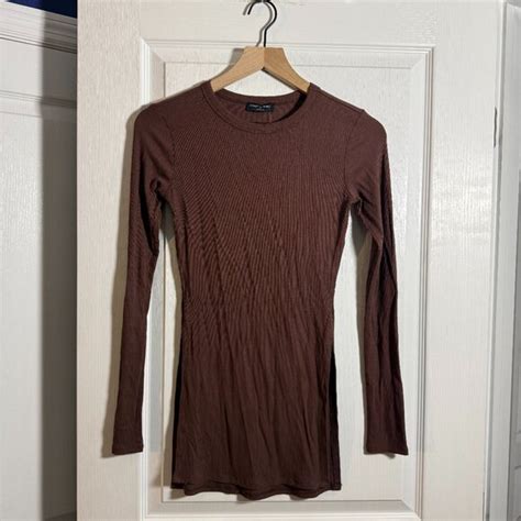 Naked Wardrobe Tops Nwt Naked Wardrobe Long Sleeve Ribbed Tshirt