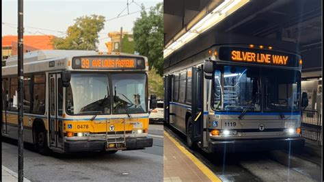 Mbta Silver Line Bus Action Neoplan Footage April Youtube