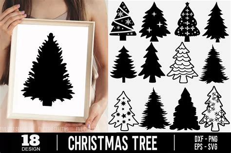 Christmas Tree Svg Bundle Graphic By Five Star Crafting · Creative Fabrica