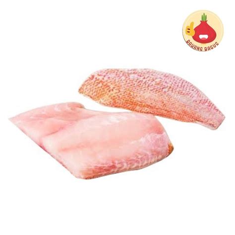 Jual Ikan Kakap Fillet Daging Ikan Kakap Merah 1kg Shopee Indonesia