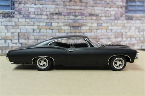 1967 Chevy Impala SS Stock Plastic Model Car Kit 1 25 Scale