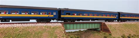 Super Continental Line - New Run - Passenger Cars - HO scale - Rapido ...