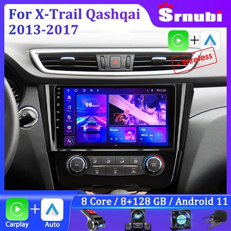 Srnubi Din Autoradio Android Per Nissan Rogue X Trail X Trail T