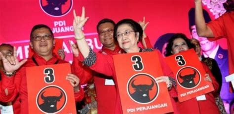 Pemilu 2024 PDIP Tetap Nomor Urut Tiga Tapi Elektabilitasnya Di DKI