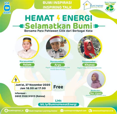 Bumi Inspirasi Hemat Energi Selamatkan Bumi Bersama Para Pahlawan