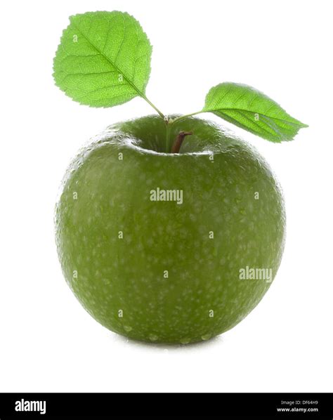 Wet Green Apple Hi Res Stock Photography And Images Alamy