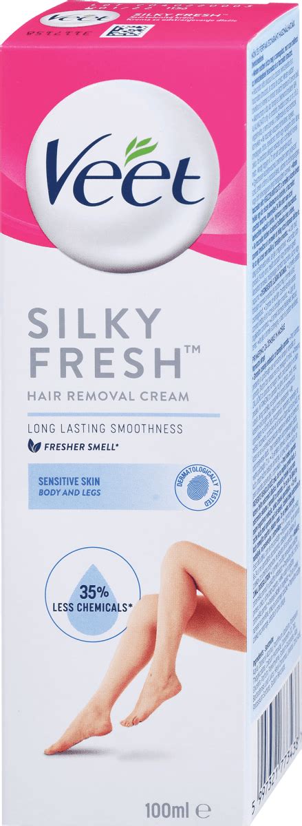 Veet Depilacijska krema za občutljivo kožo Silky Fresh 100 ml dm si