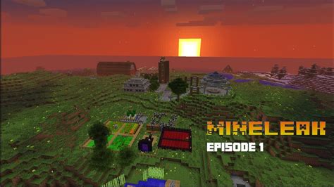 Minecraft Mineleak Smp Episode 1 Spawn Tour Youtube