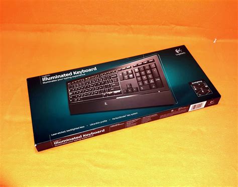 Logitech Illuminated K740 Wired Keyboard Black 920 000914