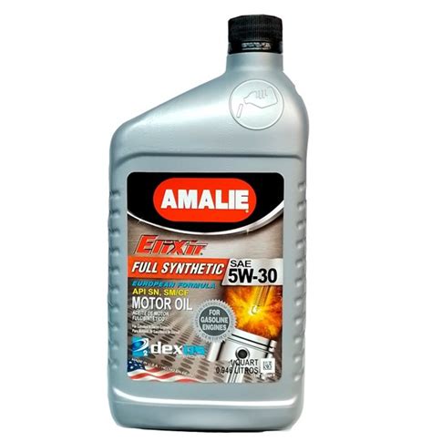 Lubricante Aceites 5w30 Sintetico Euro Elixir Full Synthetic Dexos2 Amalie Motor Oil — Cymaco