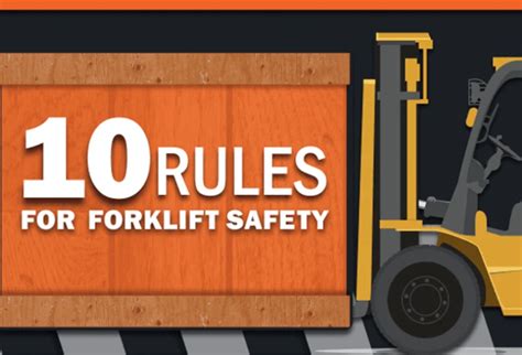 10 Important Forklift Safety Rules Forklift News