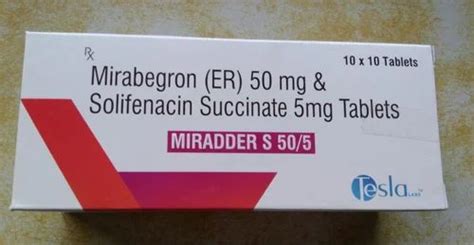 5mg Mirabegron Solifenacin Succinate Tablets At Rs 510stripe