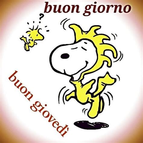 Buon Gioved Snoopy Immagini Da Condividere Gratis Top Immagini It