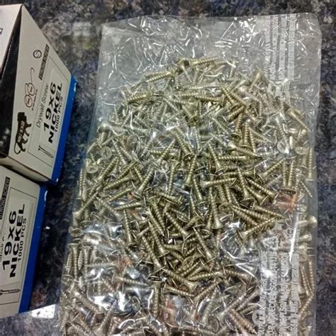 Drywall Screws With Nickel Polish Stainless Steel At Rs Box Of