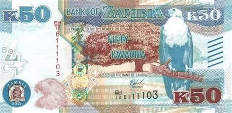 Billete 50 Kwacha Zambia Foronum